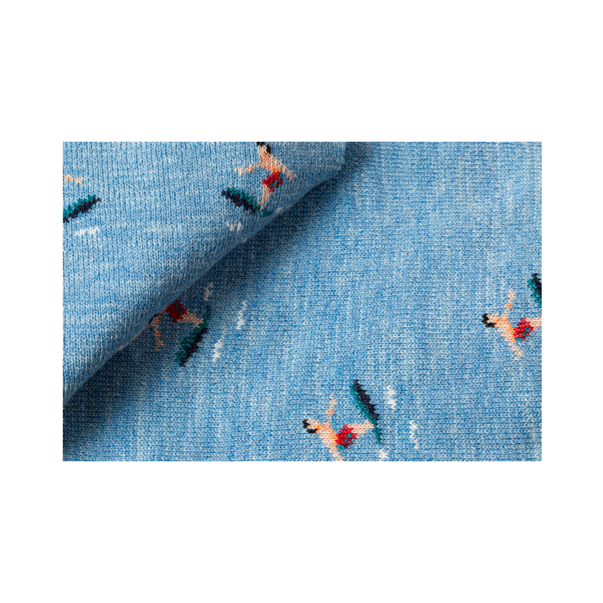 Chaussettes KELLY Azur – Image 2