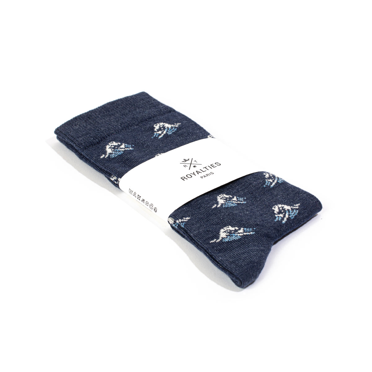 Chaussettes ROBINSON indigo