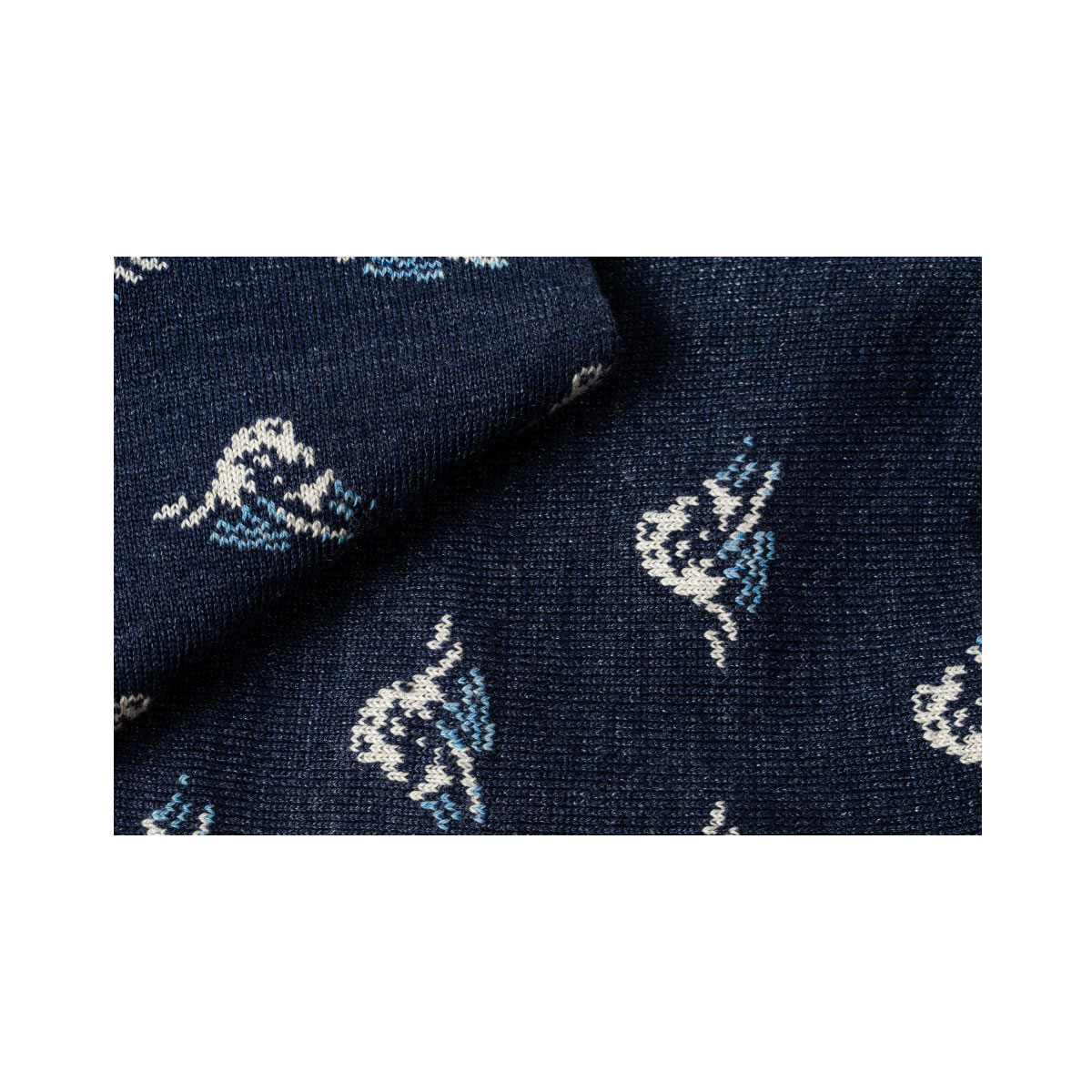 Chaussettes ROBINSON indigo – Image 3