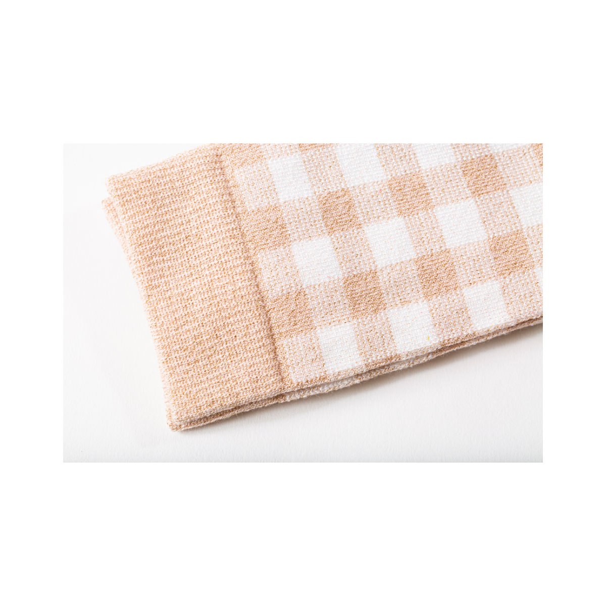 Chaussettes VICHY poudre – Image 2