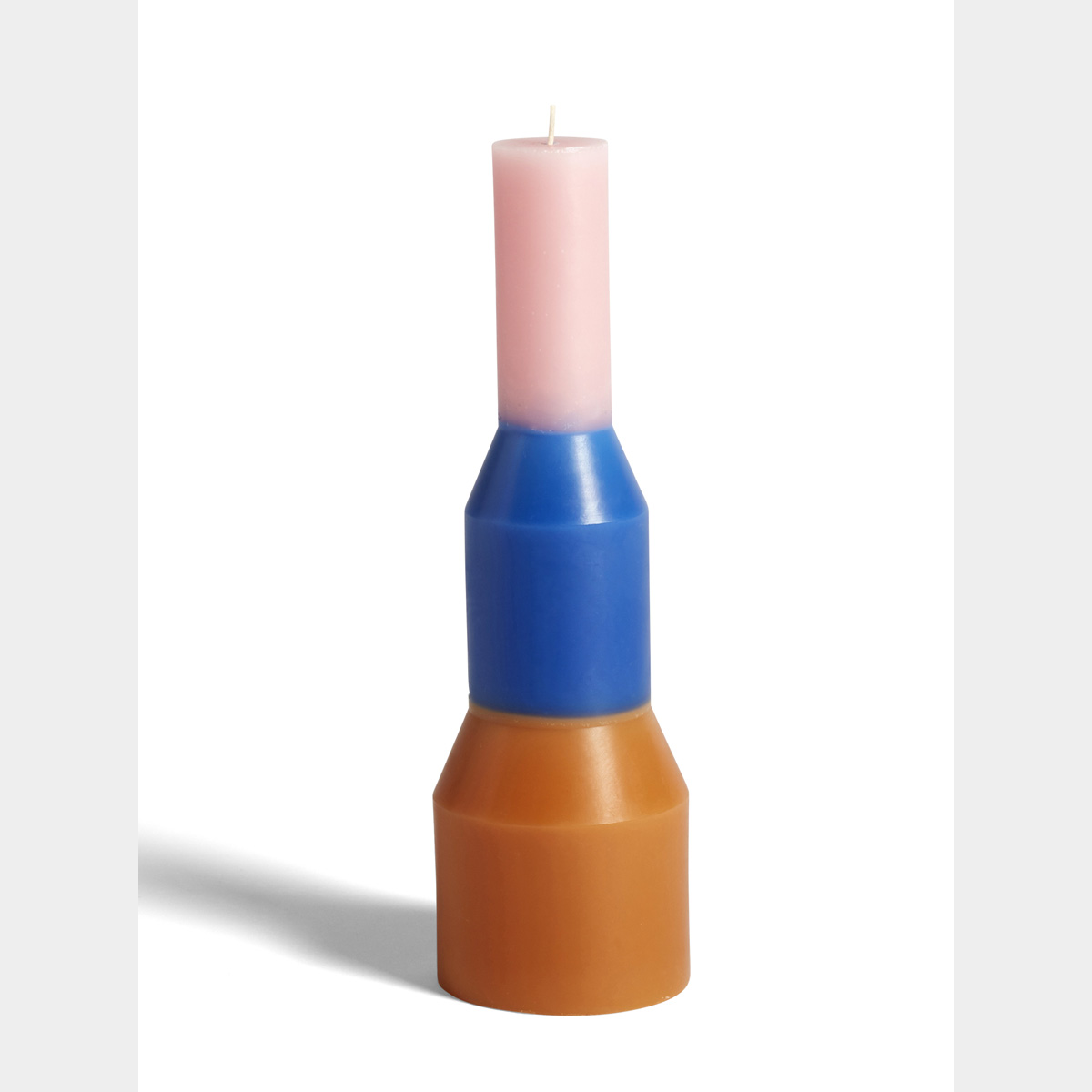 HAY Bougie PILLAR CANDLE L Jaune