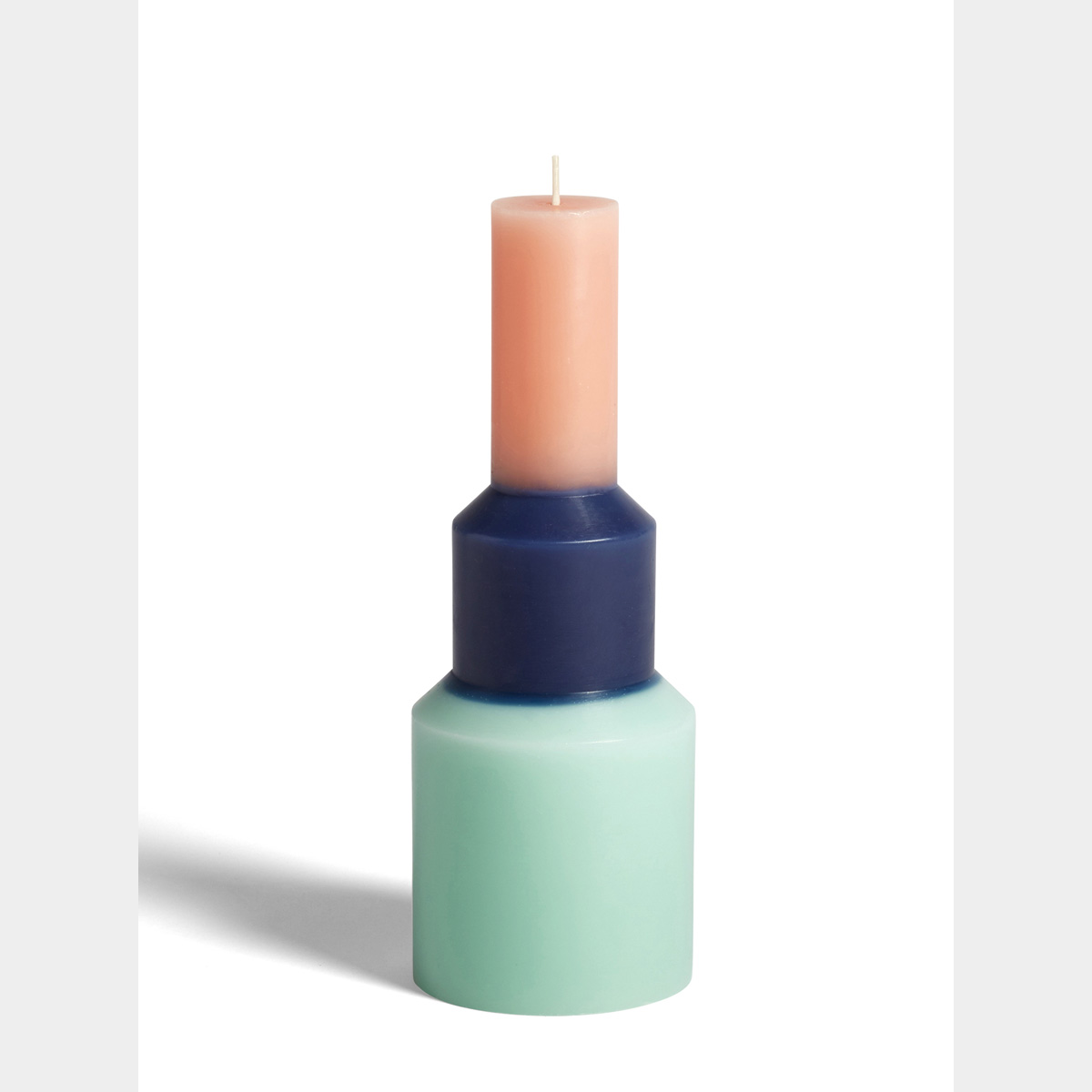 HAY Bougie PILLAR CANDLE M Menthe