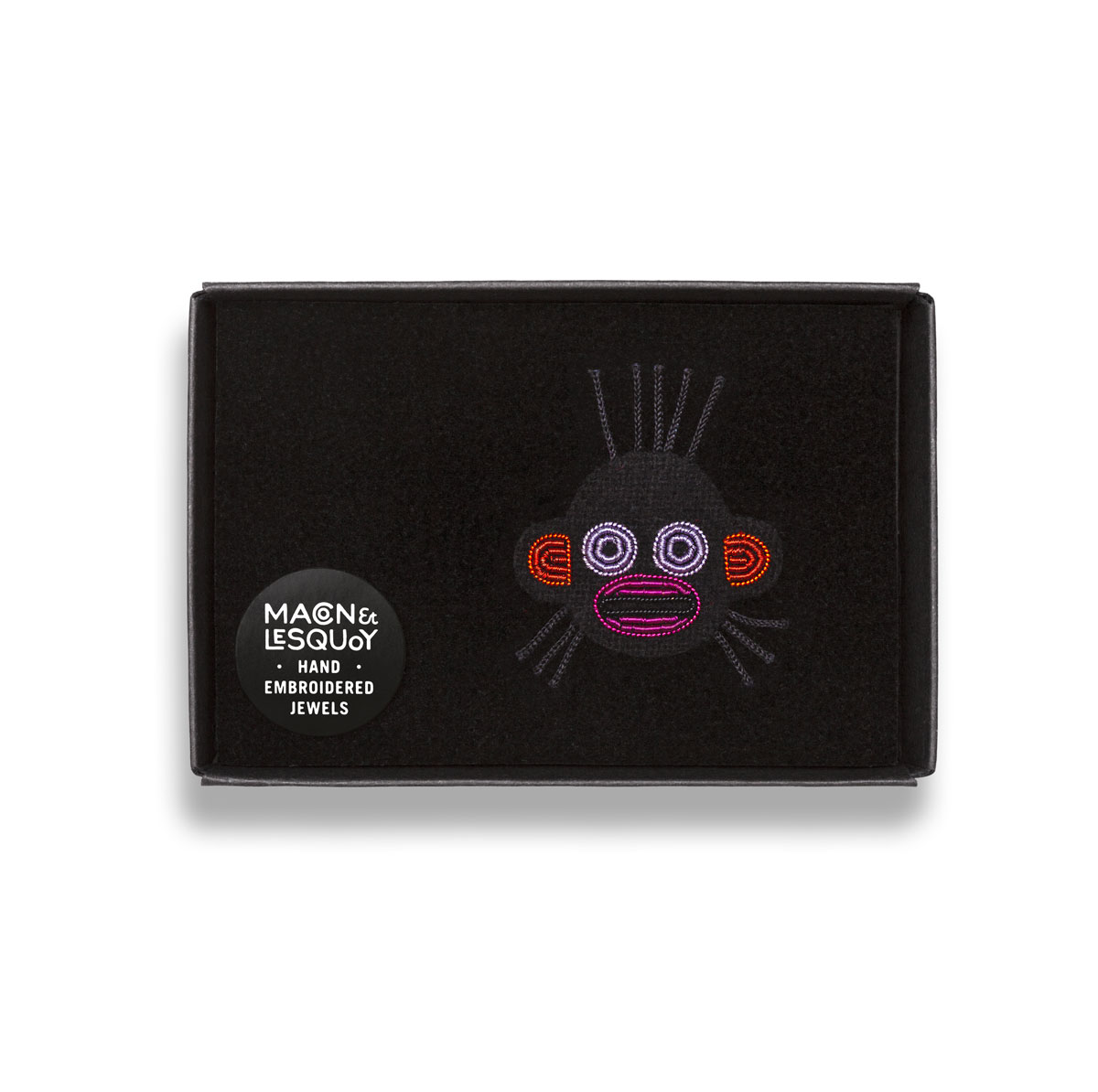 MACON&LESQUOY Broche MINI SINGE – Image 2