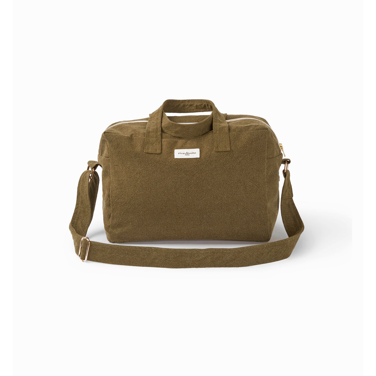 RIVE DROITE Sac SAUVAL City bag Kaki – Image 2