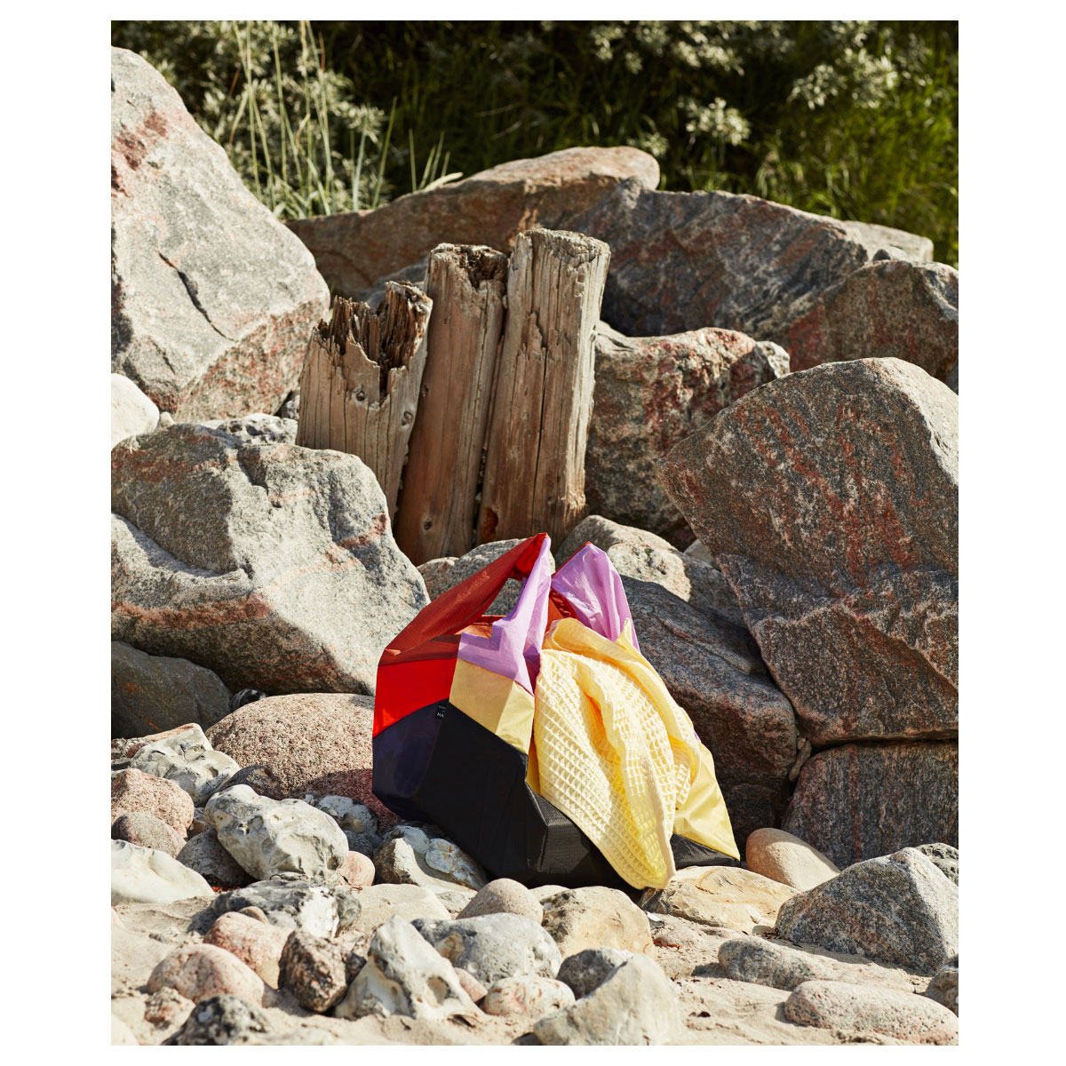 Sac SIX COLOUR multicolor orange – Image 4