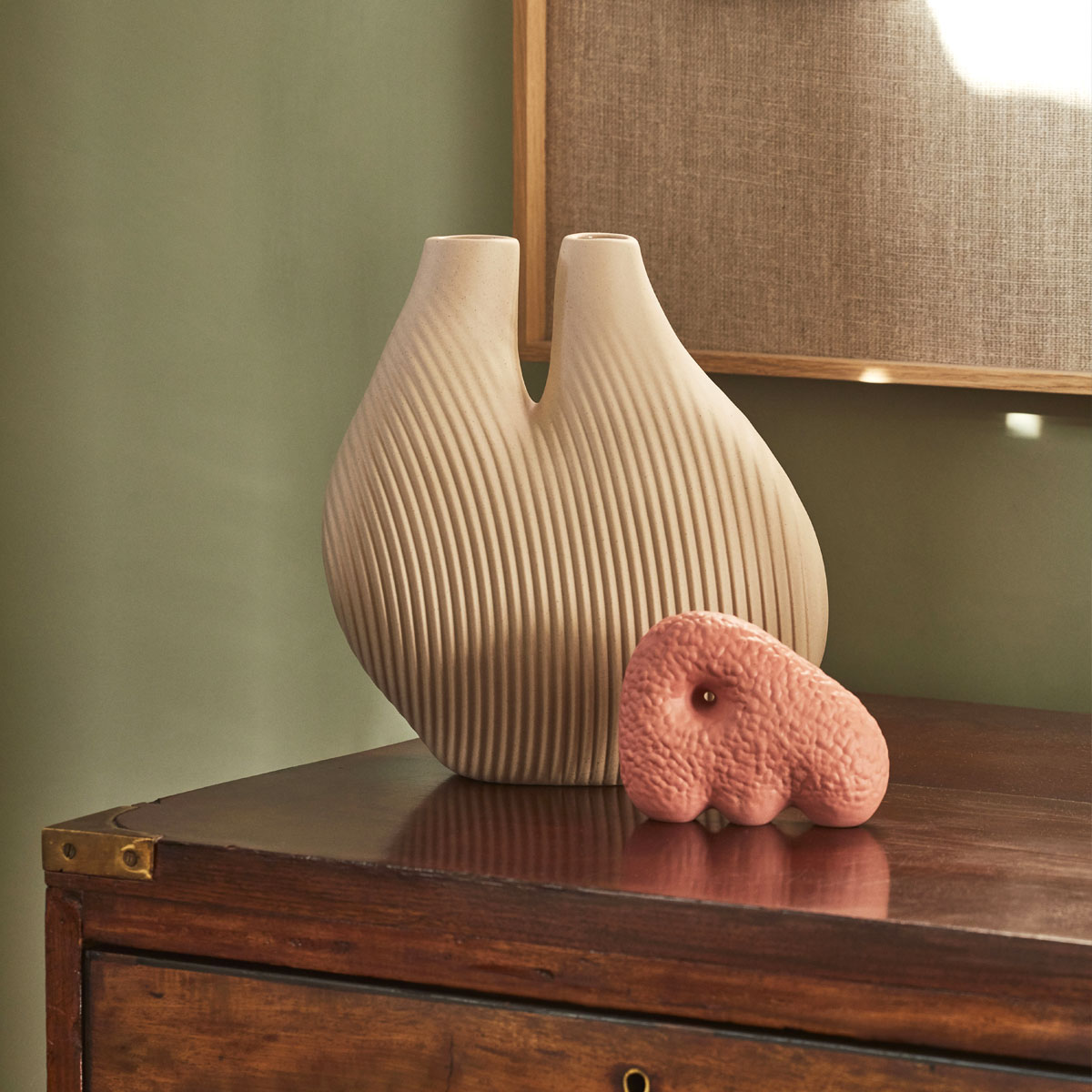 HAY W&S Sculpture LITTLE LION dark pink – Image 4