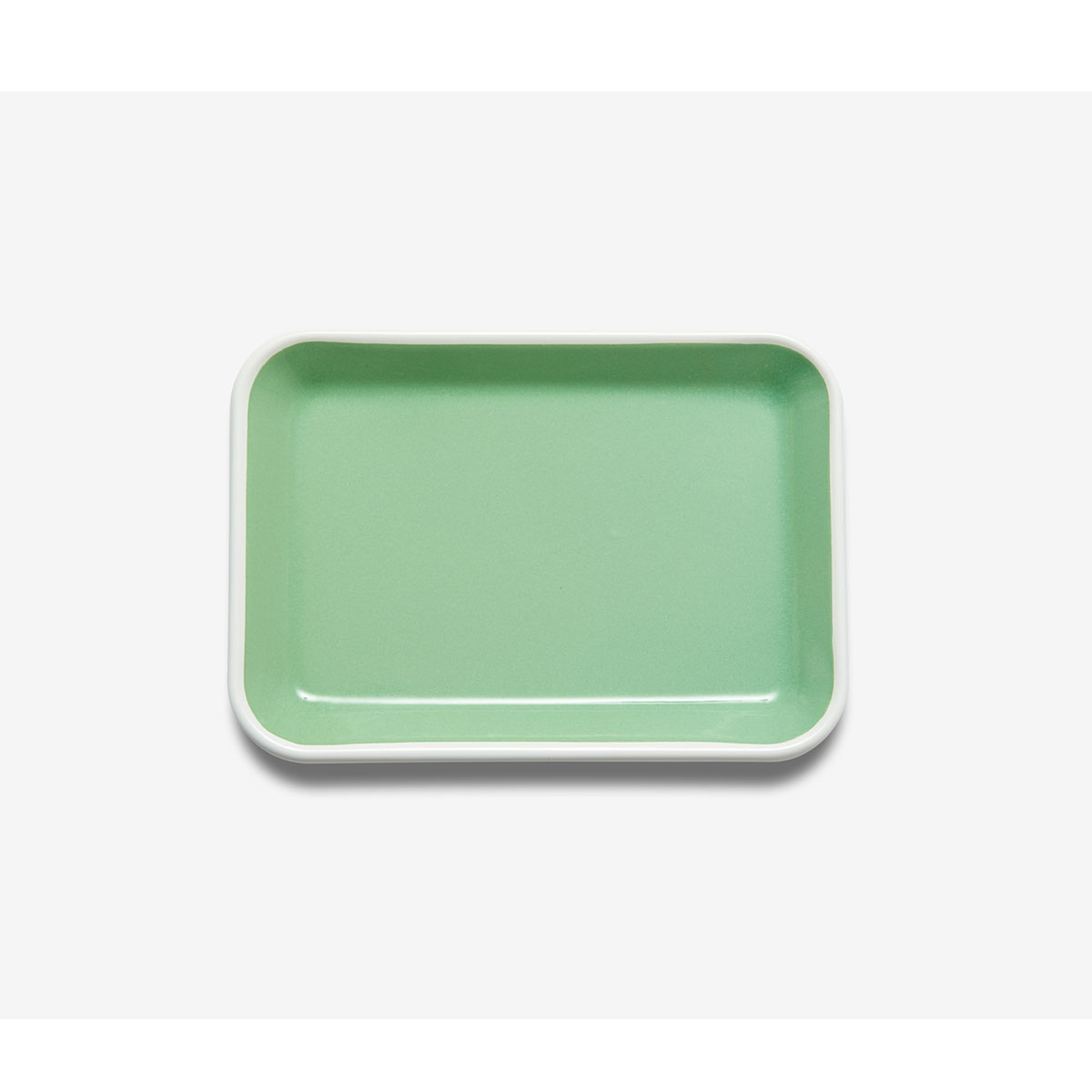 Plateau émaillé Rose poudre – Image 2