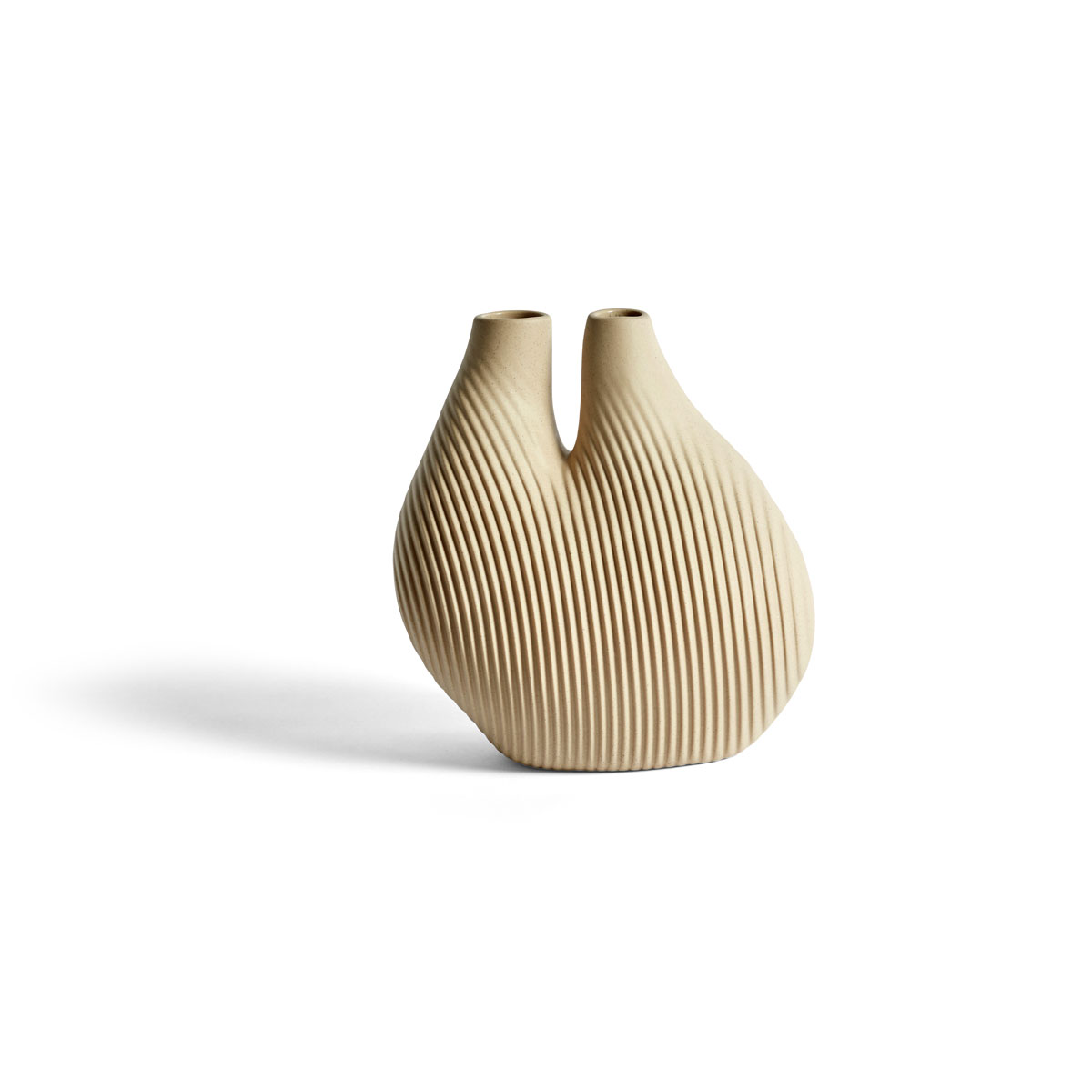 HAY W&S CHAMBER Vase light beige – Image 3