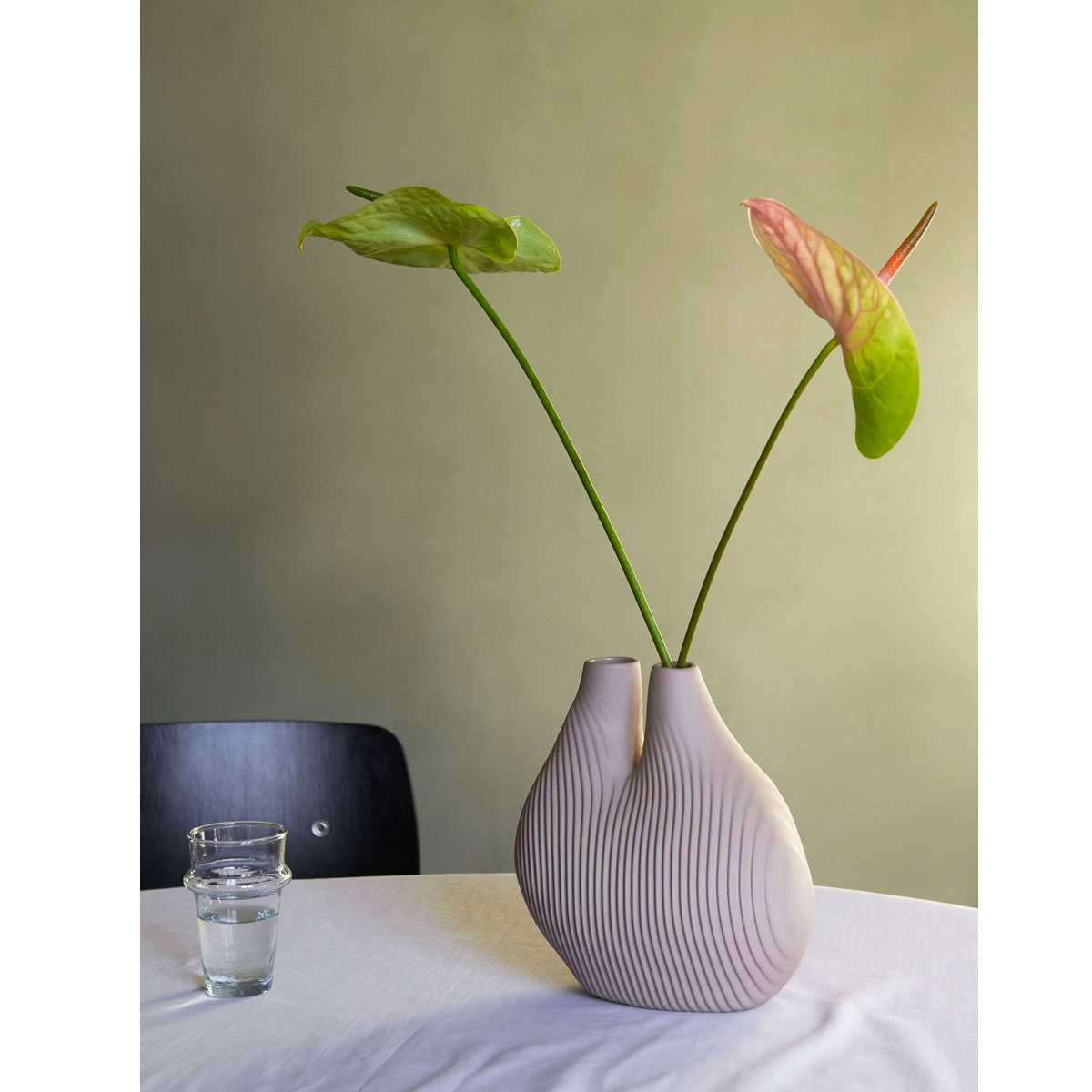 HAY W&S CHAMBER Vase light beige – Image 4