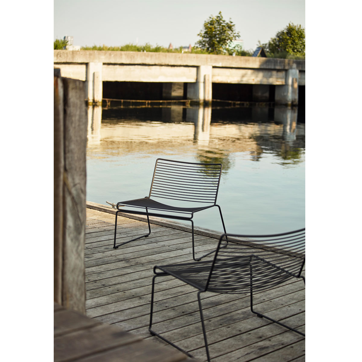 HAY Chaise HEE lounge black – Image 4