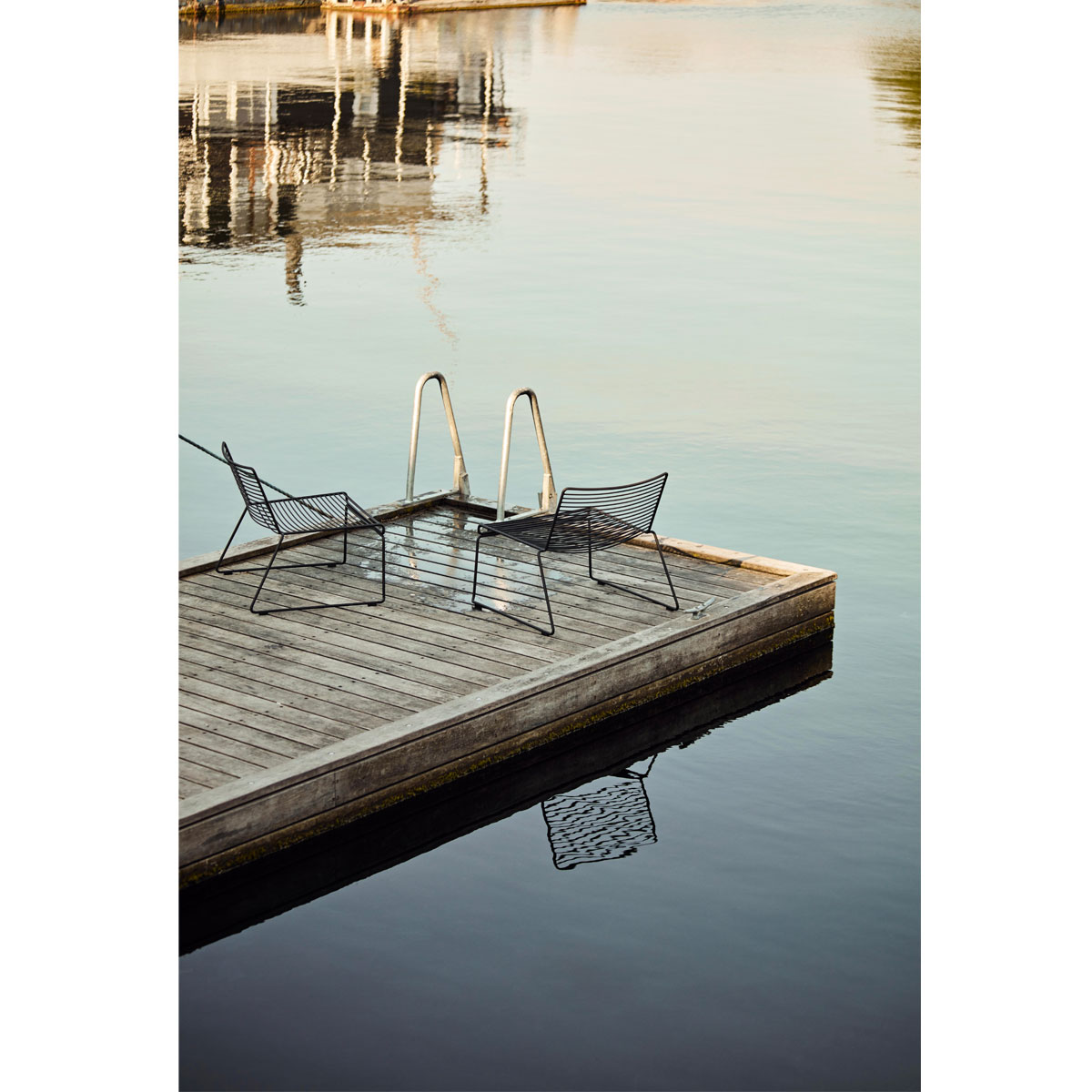 HAY Chaise HEE lounge black – Image 3