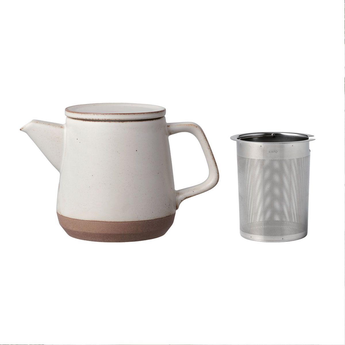 Théière 500ml porcelaine blanc – Image 2