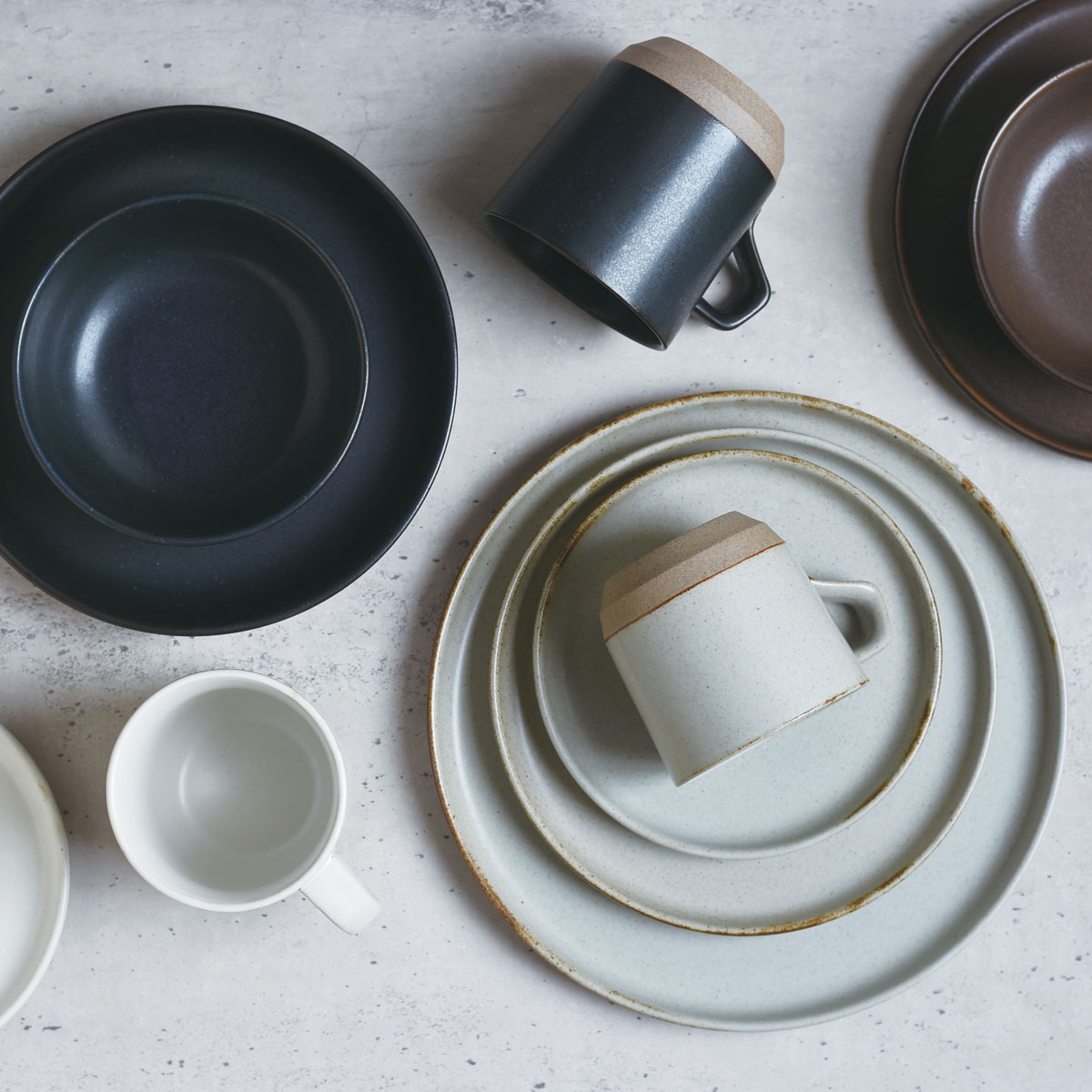 Mug porcelaine Noir – Image 2