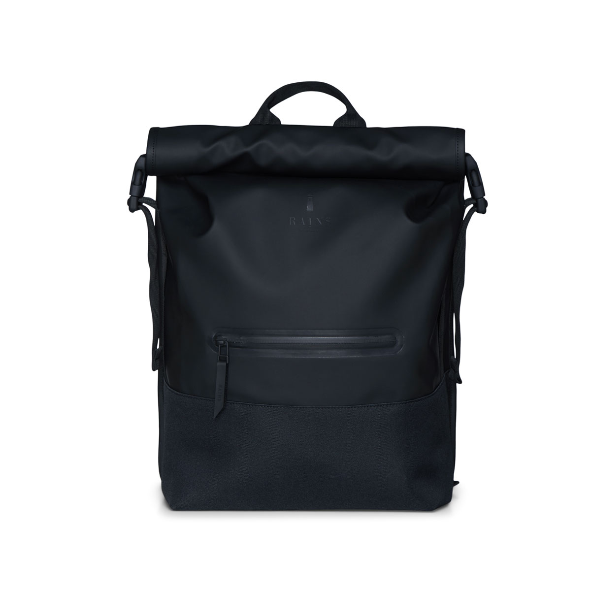 RAINS BUCKLE ROLLTOP Black – Image 4