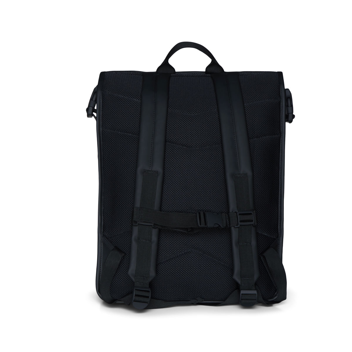 RAINS BUCKLE ROLLTOP Black – Image 3