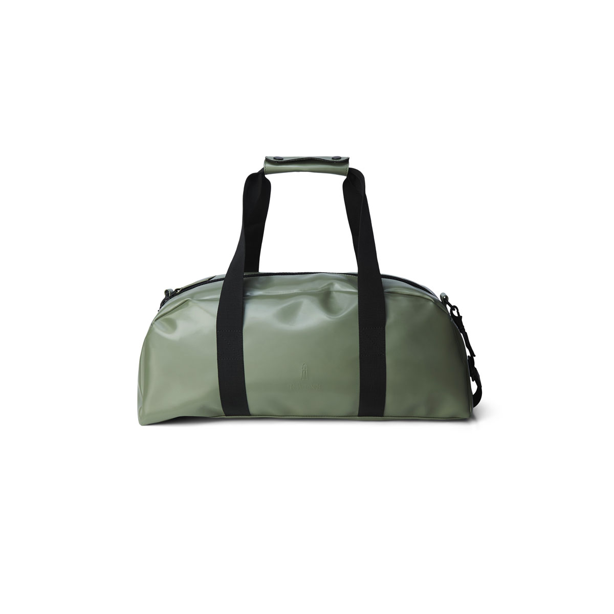 RAINS DAILY DUFFEL small Shiny olive