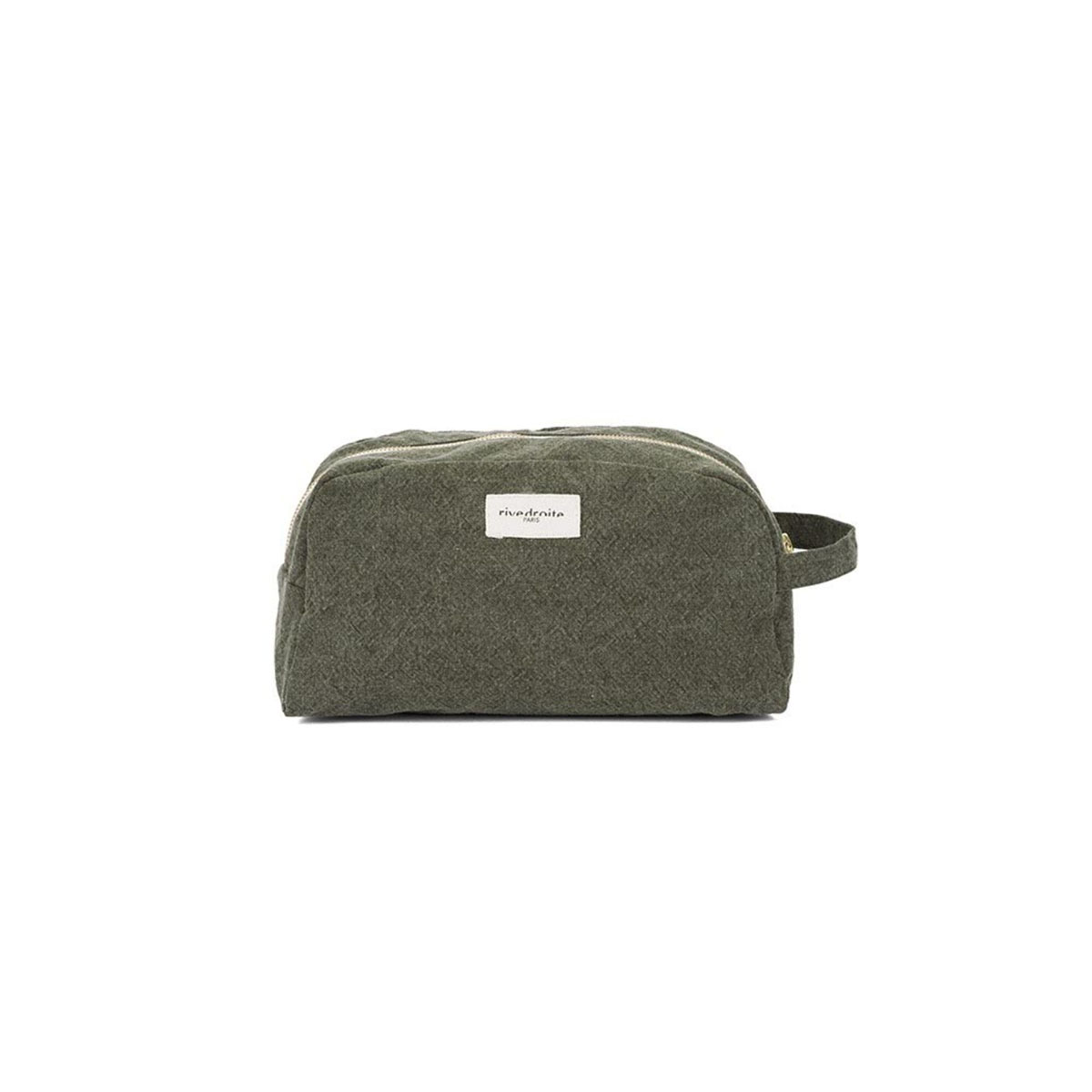 RIVE DROITE Trousse de toilette HERMEL Kaki – Image 2